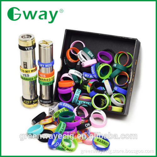 2015 most popular decorative and protective Vape Band for Ecig mod, vape band wholesale